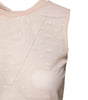 Dolce & Gabbana Beige Nylon Logo Monogram Sleeveless Tank Top