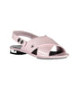 Sandale femme Calvin Klein en polyéthylène rose