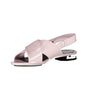 Sandale femme Calvin Klein en polyéthylène rose