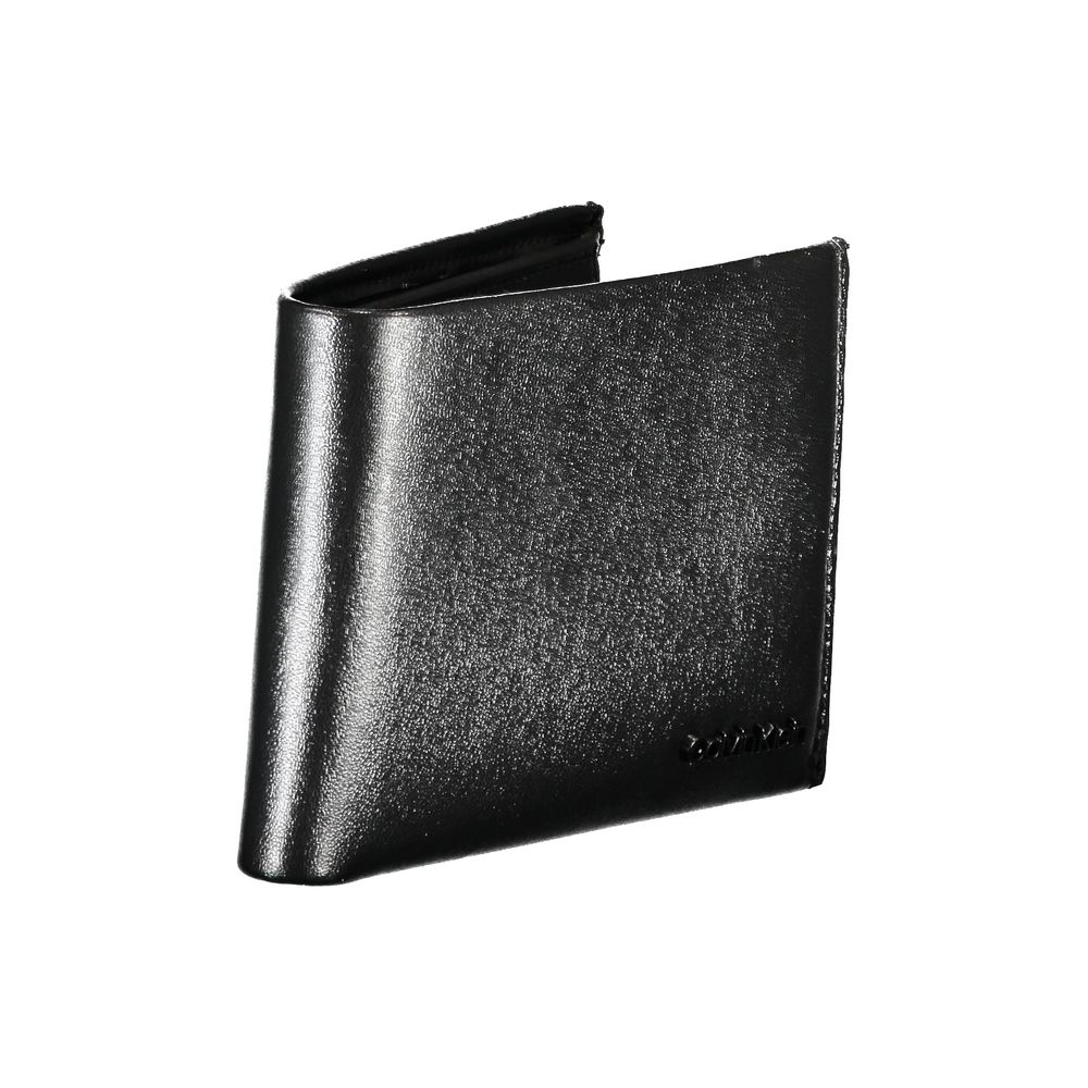 Portefeuille élégant en cuir Calvin Klein avec blocage RFID et porte-monnaie