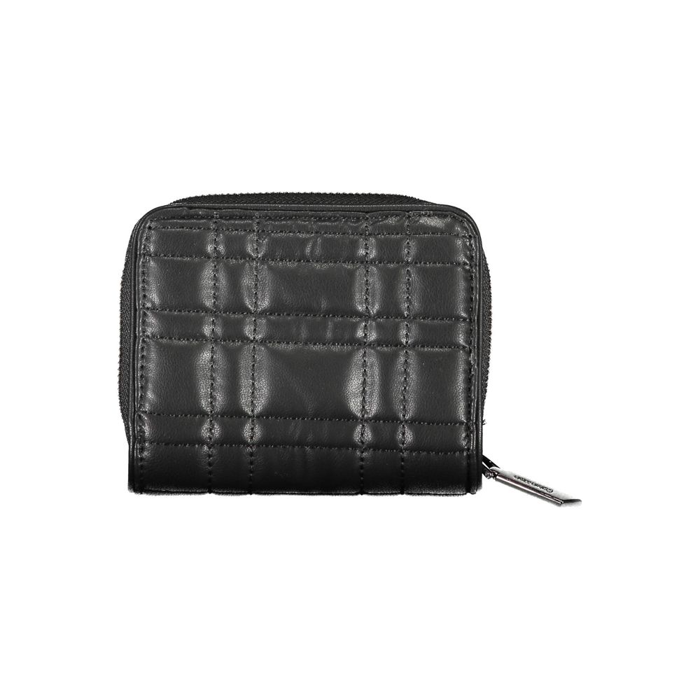 Portefeuille femme Calvin Klein en polyester noir