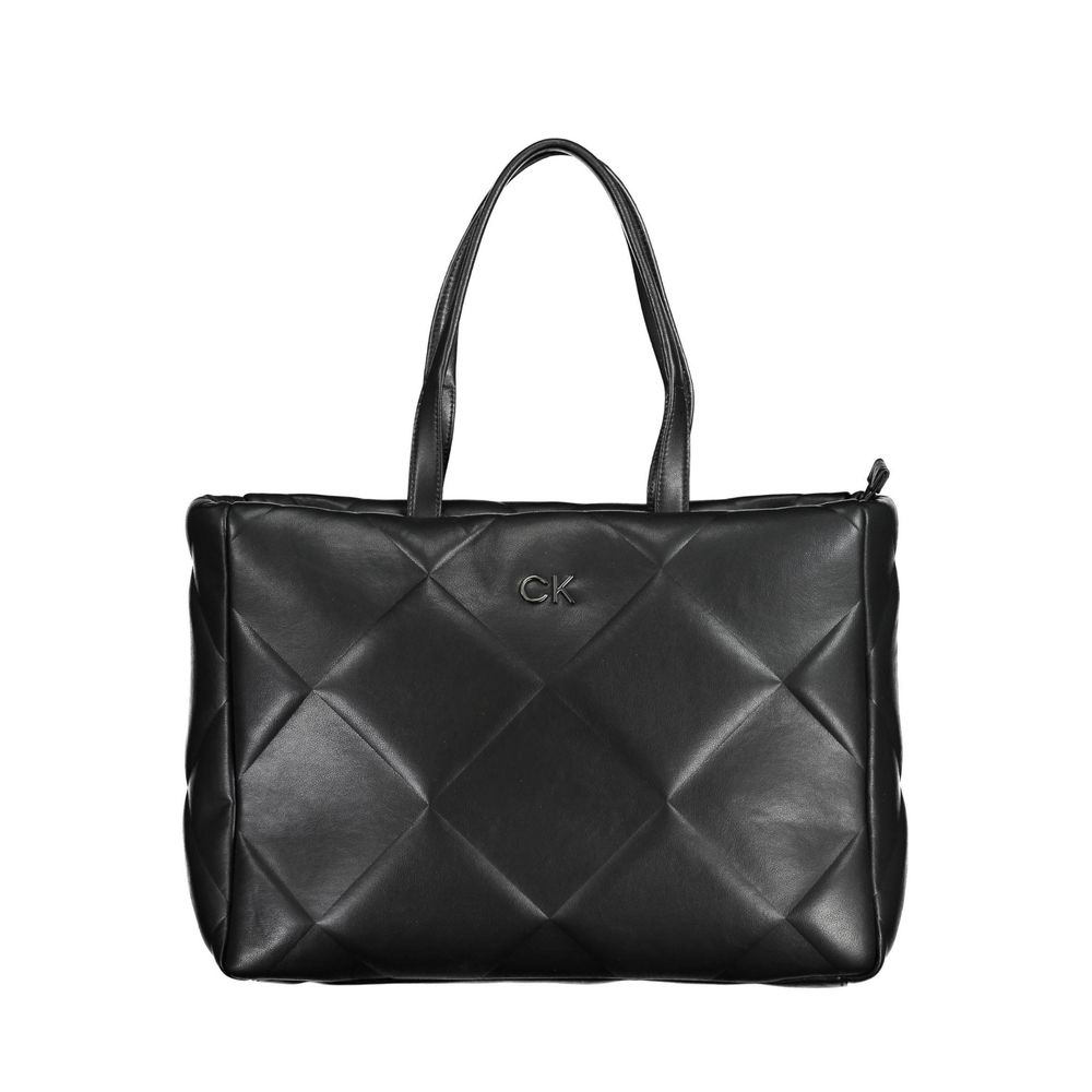 Sac à main en polyester noir Calvin Klein