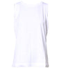 Dolce & Gabbana White Cotton Sleeveless Crew Neck T-shirt