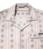 Dolce &amp; Gabbana Beige Floral Print Cotton Men Pajama Set Sleepwear