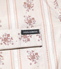 Dolce &amp; Gabbana Beige Floral Print Cotton Men Pajama Set Sleepwear