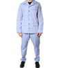 Dolce & Gabbana Light Blue DG Logo Cotton Men Pajama Set Sleepwear