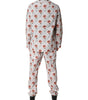 Dolce & Gabbana Multicolor Floral Print Cotton Pajama Set Sleepwear