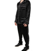 Dolce & Gabbana Black Silk Shirt Pants Pajama Set Sleepwear
