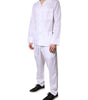 Dolce & Gabbana White Cotton Shirt Pants Pajama Set Sleepwear