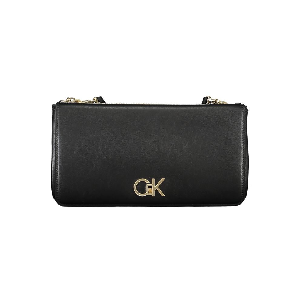 Sac à main en polyester noir Calvin Klein