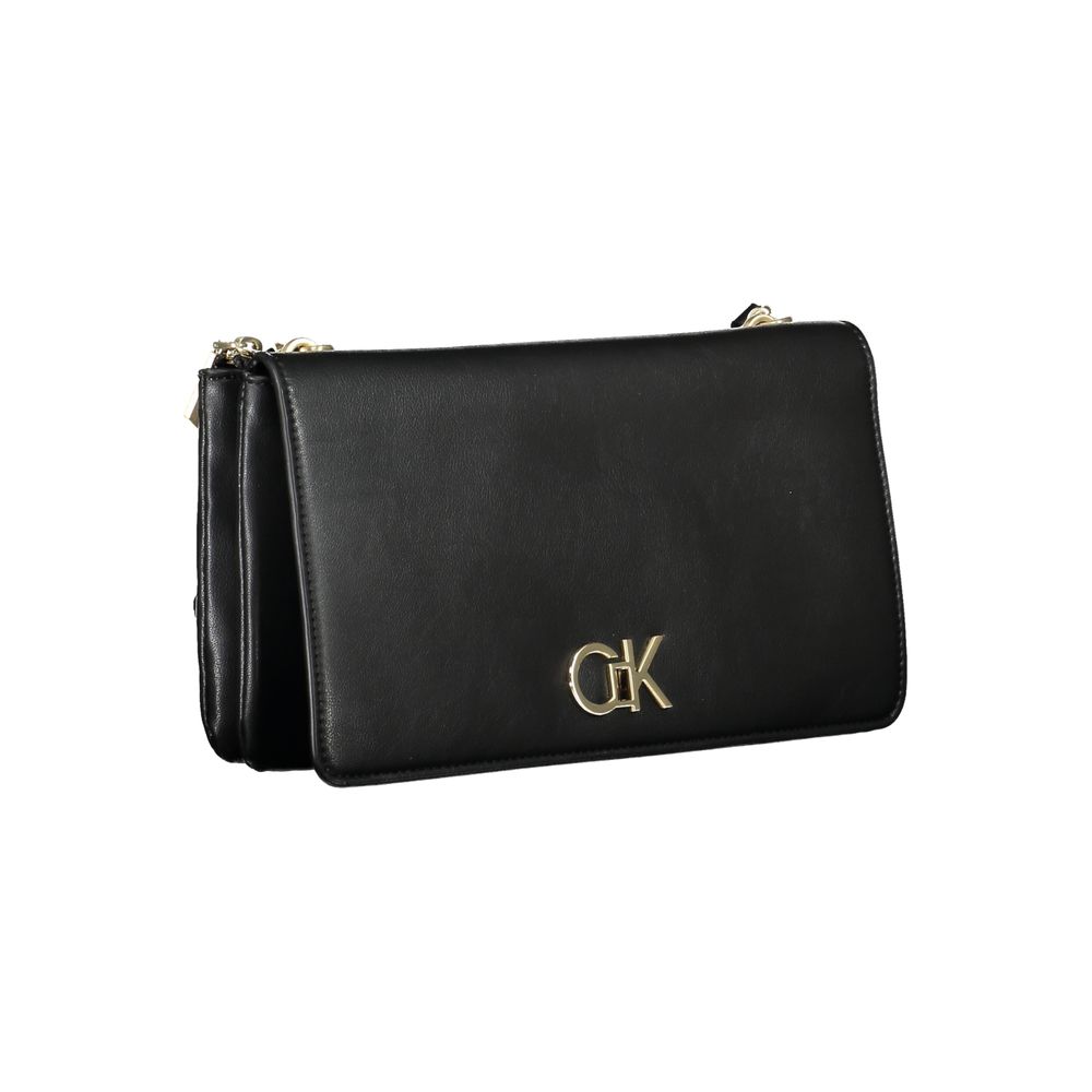 Sac à main en polyester noir Calvin Klein