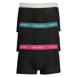 Sous-vêtements en coton noir Calvin Klein