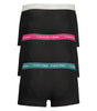 Sous-vêtements en coton noir Calvin Klein