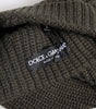 Dolce & Gabbana Dark Gray Cashmere Knit Winter Beanie Hat