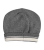 Dolce & Gabbana Gray Cashmere Knitted Winter Beanie Hat