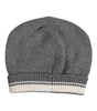 Dolce & Gabbana Gray Cashmere Knitted Winter Beanie Hat