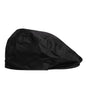 Dolce & Gabbana Black Cotton Newsboy Capello Cabbie Hat