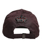 Dolce & Gabbana Brown Cotton DG Crown 6 Panels Baseball Cap