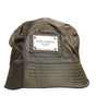 Dolce & Gabbana Brown DG Plaque Wide Brim Bucket Hat