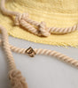 Dolce & Gabbana Yellow Cotton Wide Brim Bucket