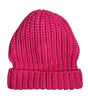 Dolce & Gabbana Pink Solid Wool Knitted Winter Beanie Hat