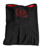 Dolce & Gabbana Black Nylon Knitted Neck Warmer Balaclava Scarf