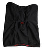 Dolce & Gabbana Black Nylon Knitted Neck Warmer Balaclava Scarf