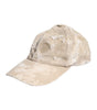Dolce &amp; Gabbana Beige Tattered Cotton 6 Panels Baseball Cap