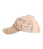 Dolce &amp; Gabbana Beige Tattered Cotton 6 Panels Baseball Cap