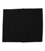 Dolce & Gabbana Black White Logo Print Knitted Neck Warmer Scarf