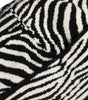Dolce & Gabbana Black White Zebra Knitted Winter Beanie Hat