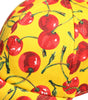 Dolce & Gabbana Yellow Cotton Printed 6 Panels Baseball Cap