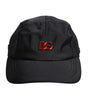 Dolce & Gabbana Black Nylon DG Logo 6 Panels Baseball Cap