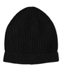 Dolce & Gabbana Black Cashmere Knitted Winter Beanie Hat