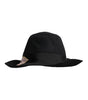 Dolce & Gabbana Black Logo Embroidered Women Wide Brim Hat