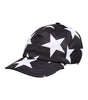 Dolce & Gabbana Black Star Print Polyester Baseball Cap