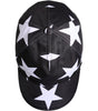 Dolce & Gabbana Black Star Print Polyester Baseball Cap