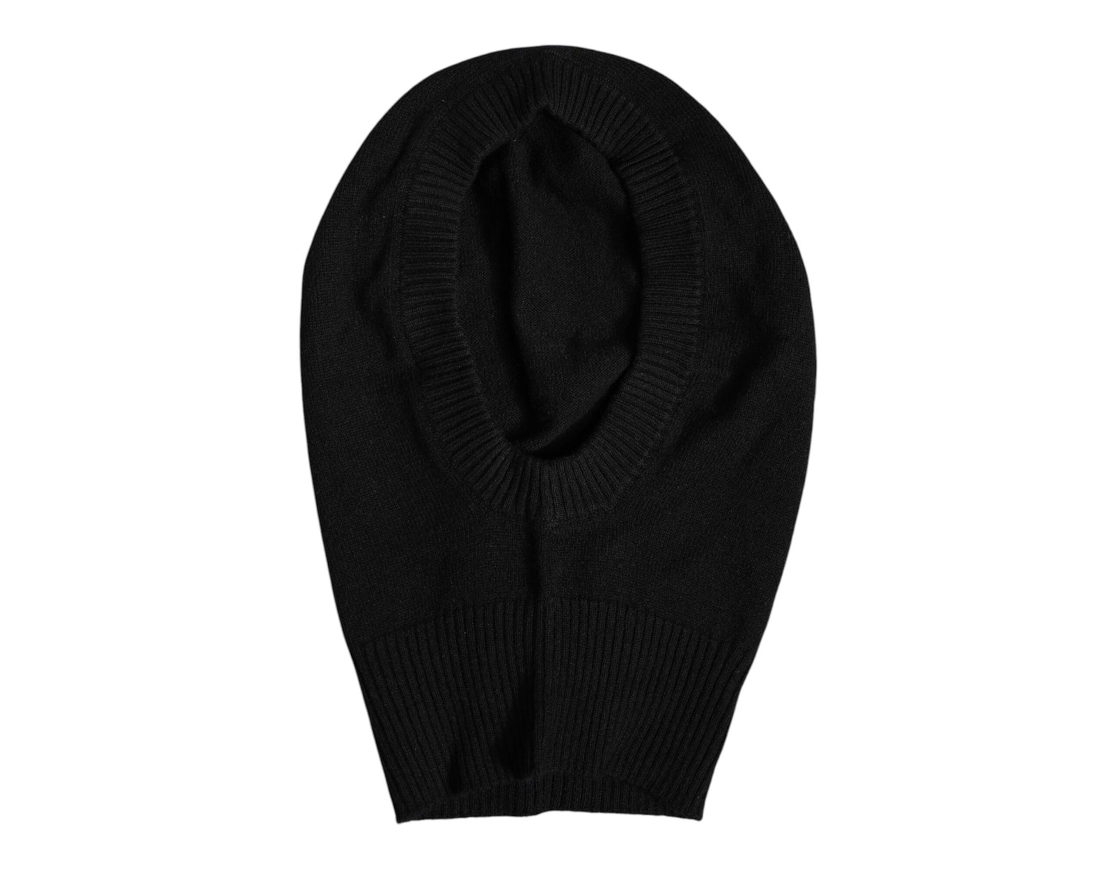 Cagoule de ski en cachemire noir Dolce &amp; Gabbana