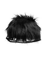 Bob en fausse fourrure noire Dolce &amp; Gabbana