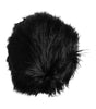 Bob en fausse fourrure noire Dolce &amp; Gabbana
