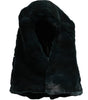 Bonnet en fourrure de belette noire Dolce &amp; Gabbana pour femme