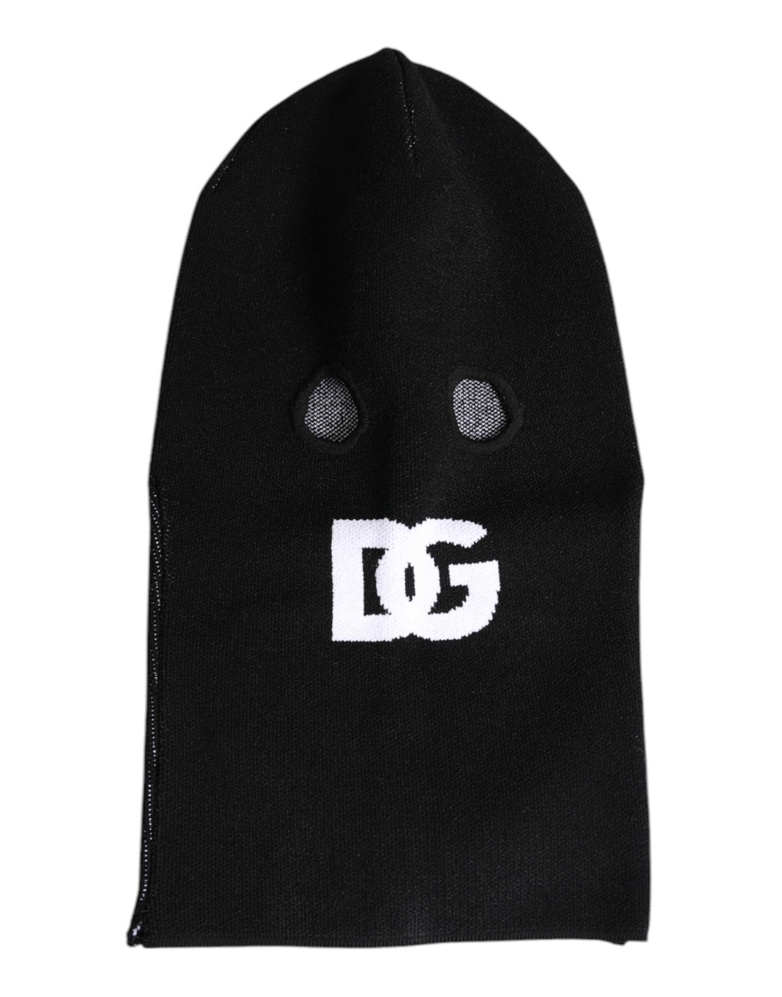Cagoule de ski en cachemire noir Dolce &amp; Gabbana