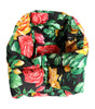 Chapeau enveloppant à imprimé floral multicolore Dolce &amp; Gabbana