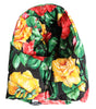 Chapeau enveloppant à imprimé floral multicolore Dolce &amp; Gabbana