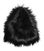 Dolce & Gabbana Black Acrylic Fur Womens Bucket Hat