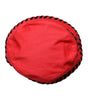 Dolce & Gabbana Red Lace Polyester Wide Brim Bucket Hat