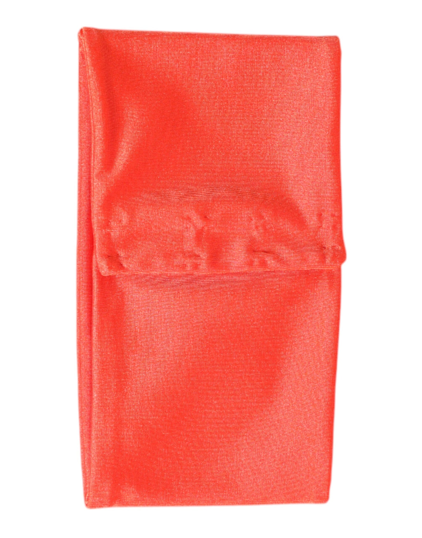 Foulard tour de cou Dolce &amp; Gabbana en nylon extensible orange pour femme