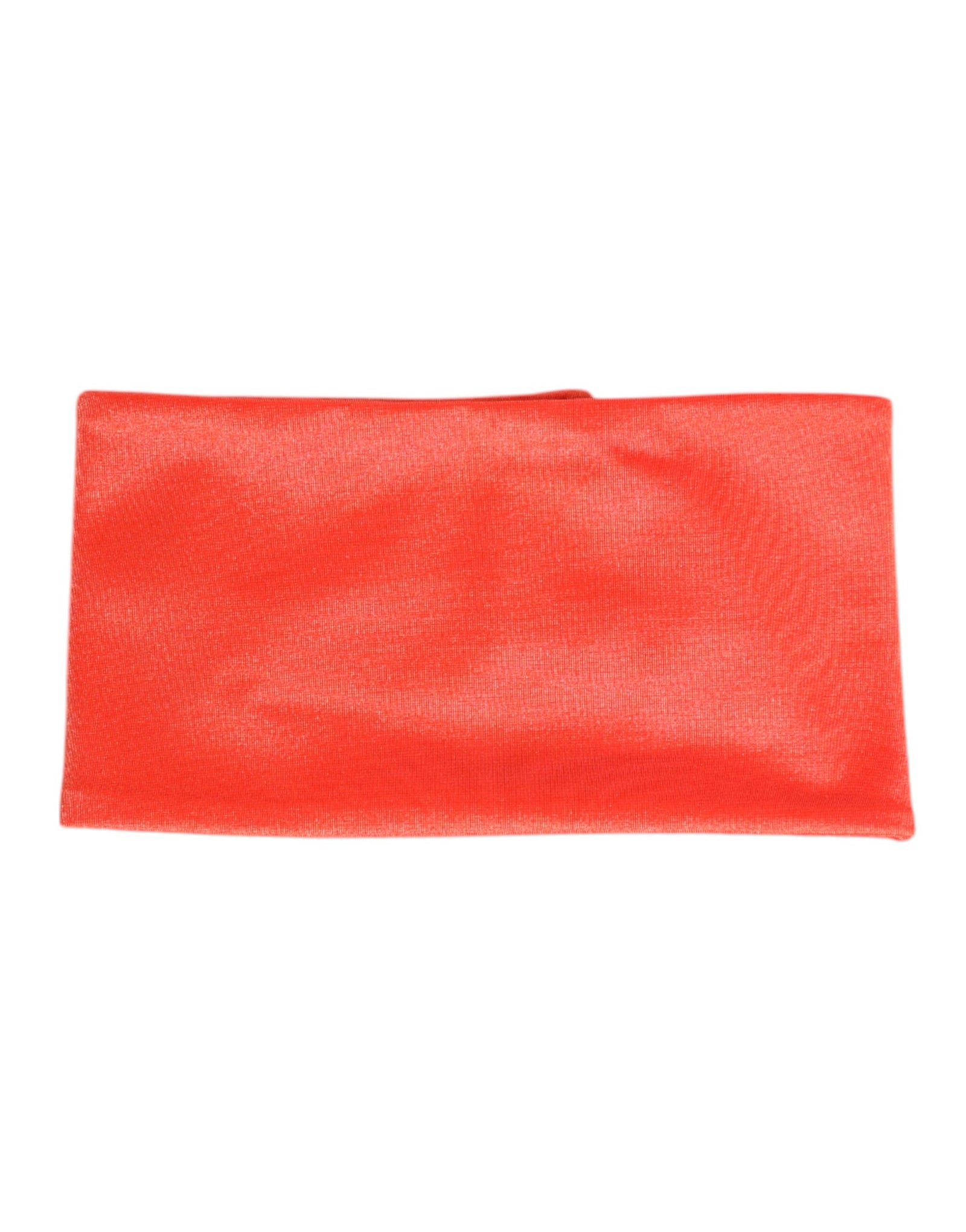 Foulard tour de cou Dolce &amp; Gabbana en nylon extensible orange pour femme