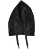 Dolce & Gabbana Black Polyester Whole Head Wrap Hat