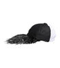 Dolce & Gabbana White Black Polka Dot Feathers Baseball Cap